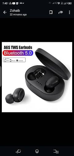A6s Tws EARBUDS Bluetooth 5.0