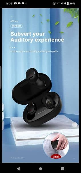 A6s Tws EARBUDS Bluetooth 5.0 1
