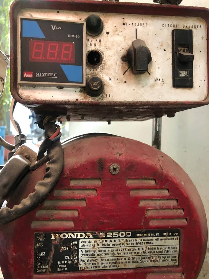 Honda 2.5 kvA generator 4