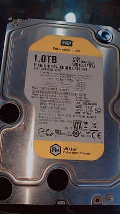 1 T. B. {1000 GB} Computer Hard Disk {HDD} for Sale