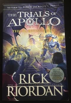 The Trials of Apollo: The burning Maze by Rick Riordan