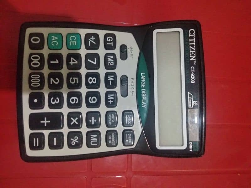 CITIZEN ct-9300 calculator 0