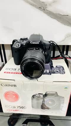 Canon EOS 750D | DSLR | with 75-300mm and 18-55mm IS Lens