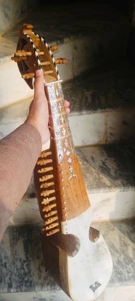 Half sadaf Rabab traditional kpk music instrument 27 inch for sale 2