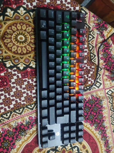 Blue Switch Gaming Mechanical Keyboard HPGK200 5
