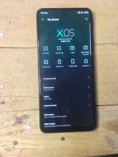 Infinix Note 10 PTA Approved 6/128 Urgent 1