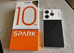 TECNO SPARK 10 pro 16/128 with box 10 Month warranty me
