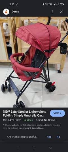 Baby Stroller Lightweight Folding Simple