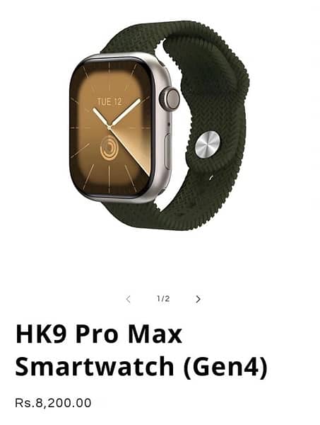 HK 9 Pro max premium quality smart watch 1
