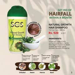 Hair growth oil + shampoo