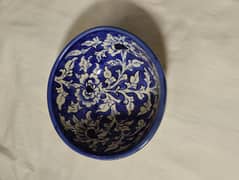 blue pottery crockery