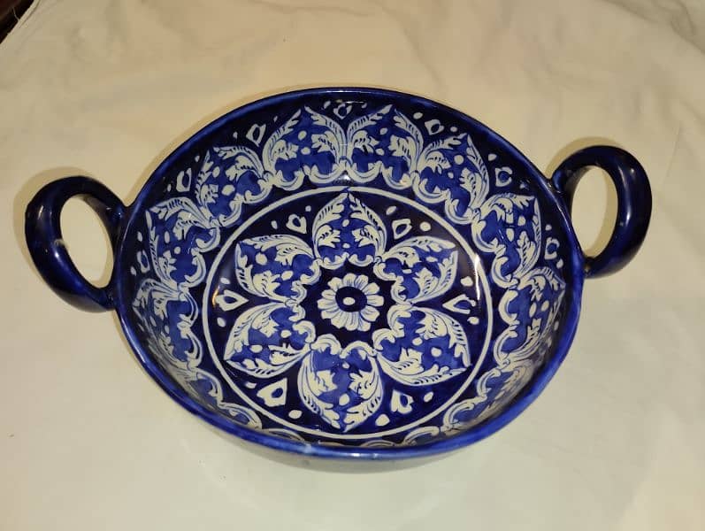 blue pottery crockery 5