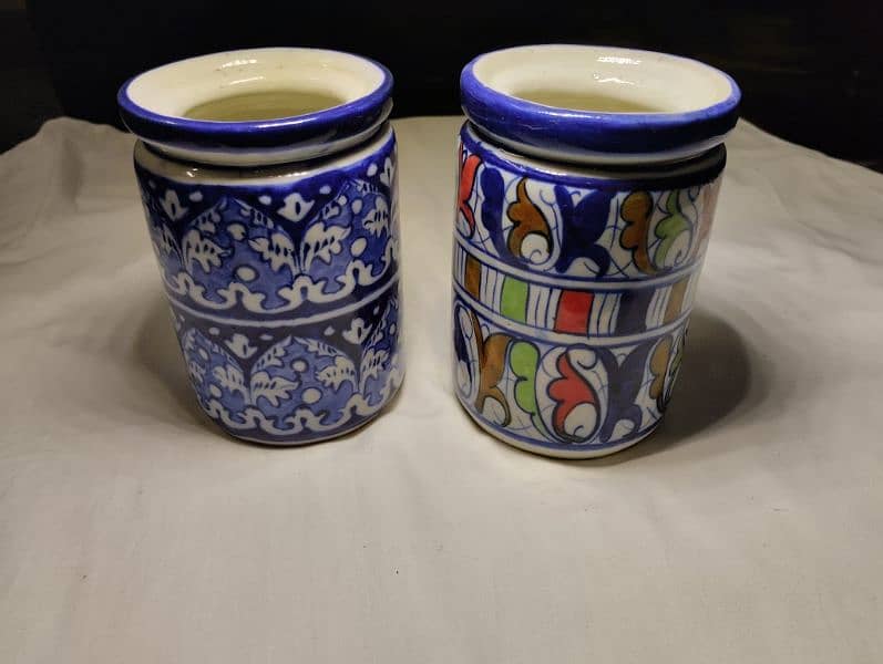 blue pottery crockery 15