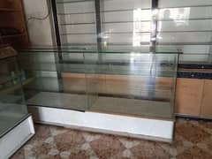 2 glass counters