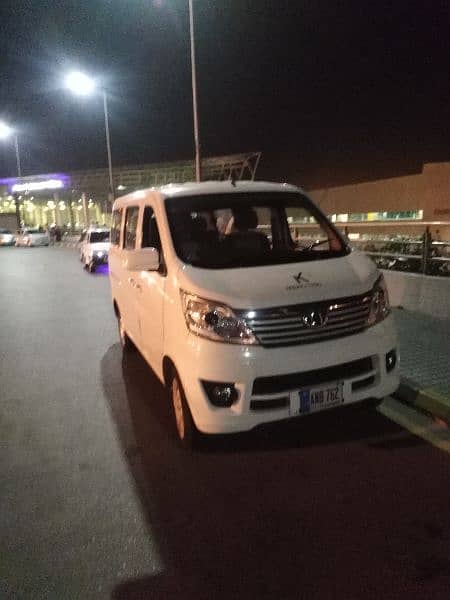 Changan karavaan 7 seater available for booking or rental services 4