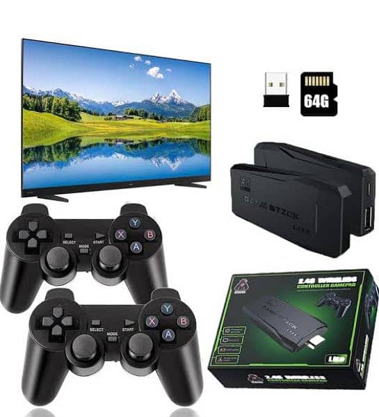 M8 Game 4k With Takken 3 Game (64gb Tf Card) For 20000+ Games And 1
