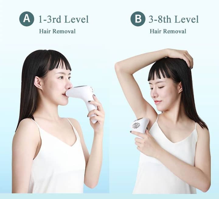iPL hair removal epilator available 3