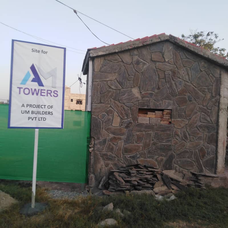 4marla full basement plot situated in Almoeez Life darmangi Warsak Rd 0