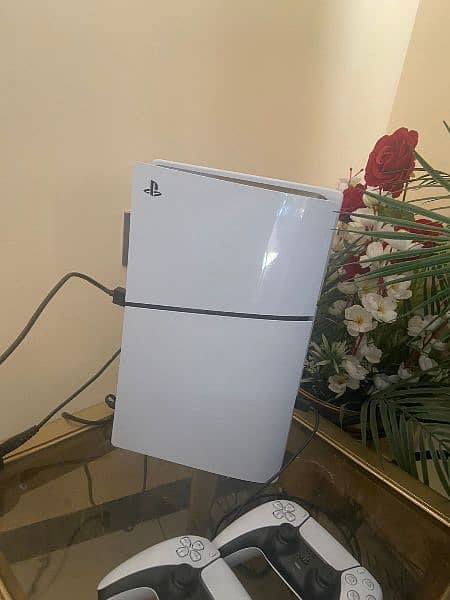 Ps5 Slim with 2 Controllers 2
