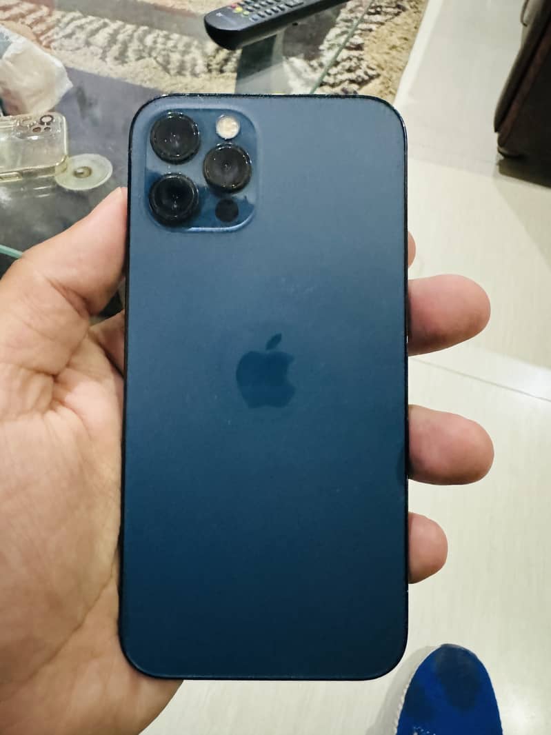 Apple IPhone 12 Pro Pacific Blue Colour 256 GB 0