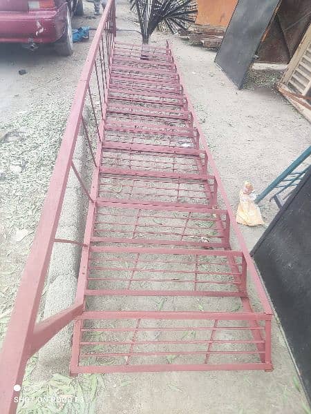 Iron Stair 14 feet  and 2.6. feet width New stair 2