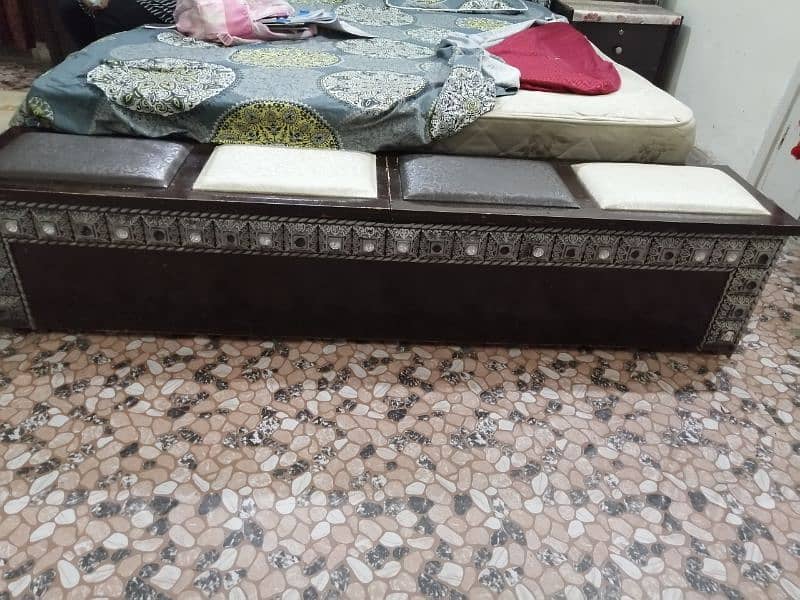 Bed set with Matress  for sale 1