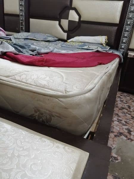 Bed set with Matress  for sale 7