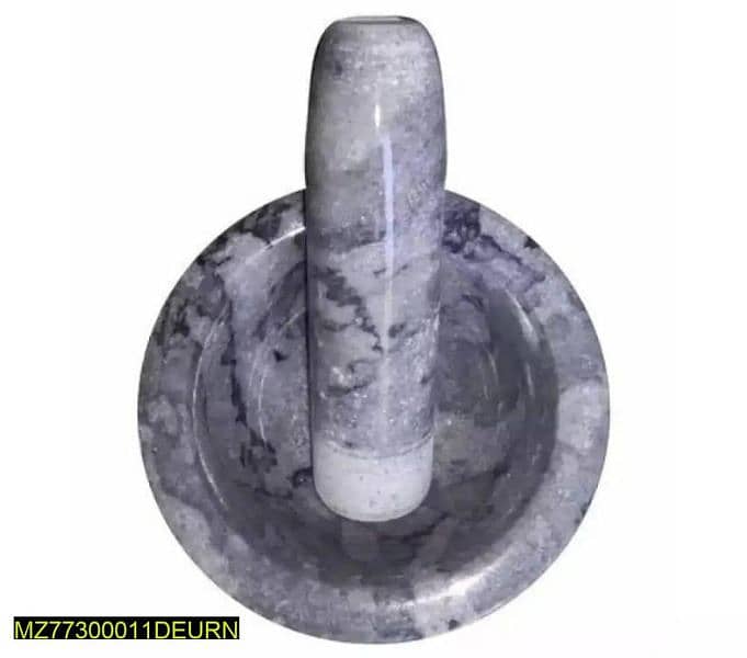 Marble mortar and pestal langri Danda set 1