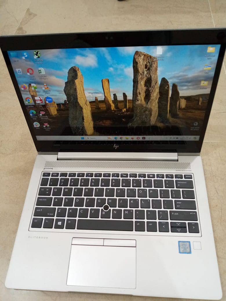 HP EliteBook Laptop Core i7 8th Generation 16/256 0