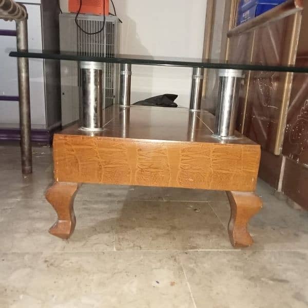 glass centre table for sell 0