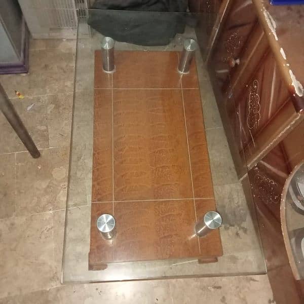 glass centre table for sell 4