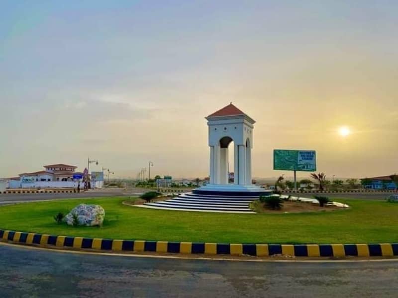 Premium Prime Location 500 Square Yards Residential Plot Is Available For sale In Karachi 16