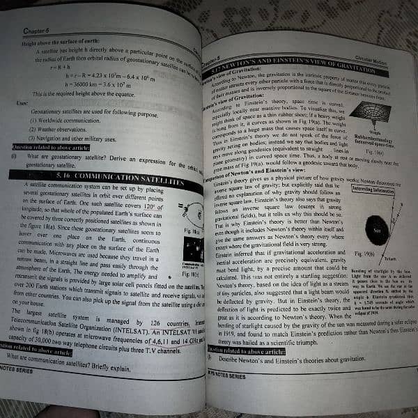 PHYSICS NOTES AND OBJECTIVES 1st year . BARELY USED . NEAT CONDITION 3