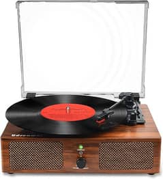 Record player turntable