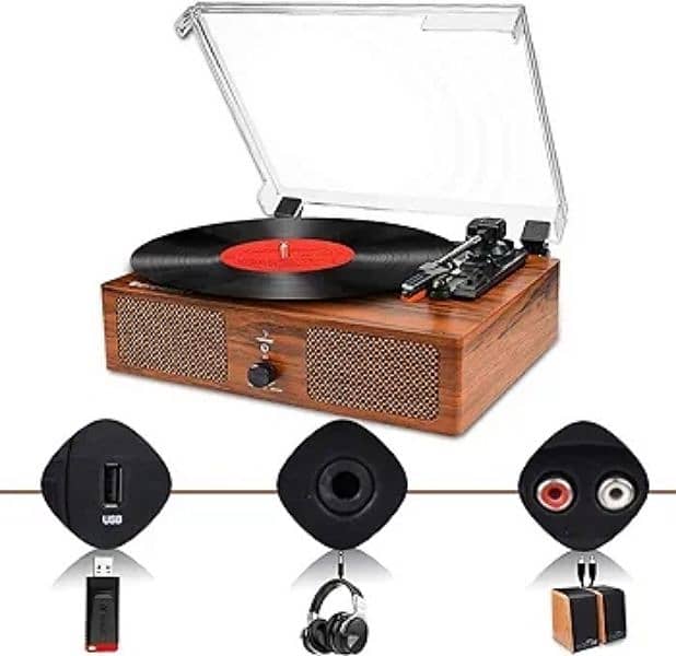Record player turntable 3