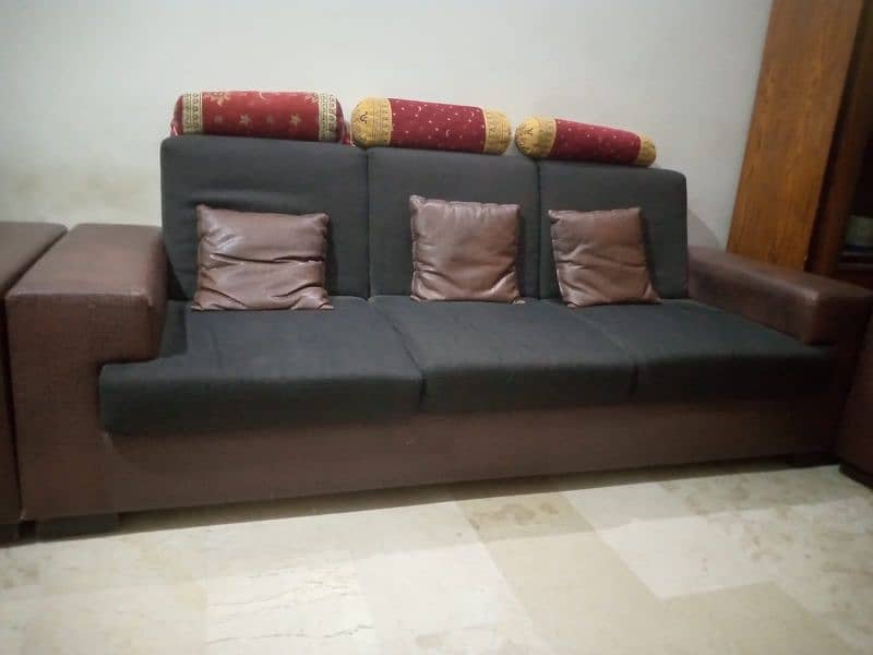 7 seater sofa set with table 3