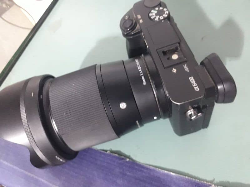 sony 6400 with 16 mm lense and 3 batteries and charger 03218444898 6