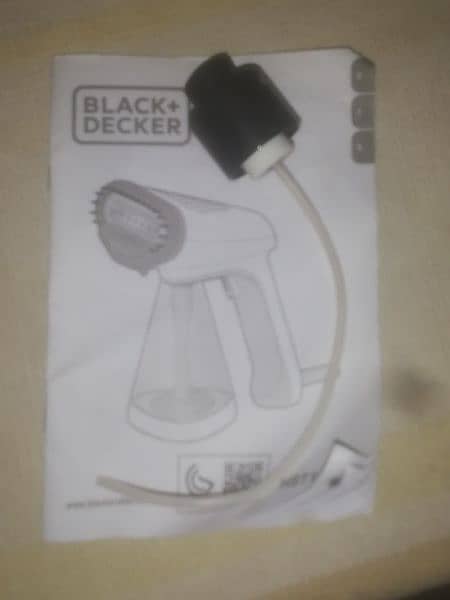 Black & Decker Garments/ Clothes Steamer Handy 1500w 1