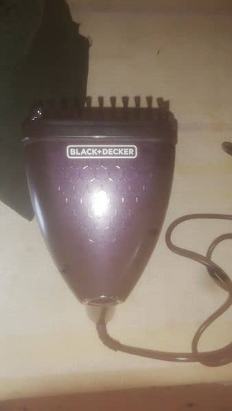 Black & Decker Garments/ Clothes Steamer Handy 1500w 3