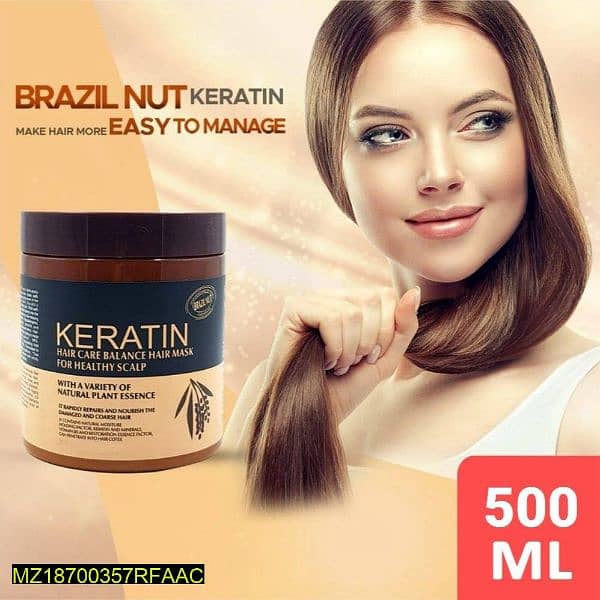 Keratin hair mask, 500ml 0