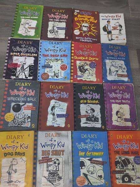 DIARY OF A WIMPY KID | WIMPY KID 16 BOOKS. 0