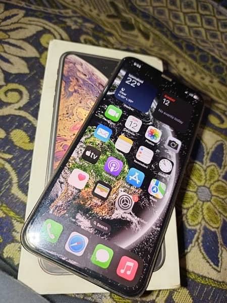 i phone xsmax 256 gb dual physical approved 5