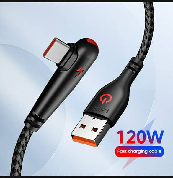 fast charging cable 90 degree good for gaming 0