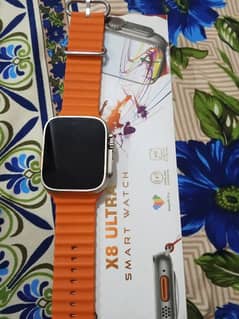 Smart watch Apple company with charger