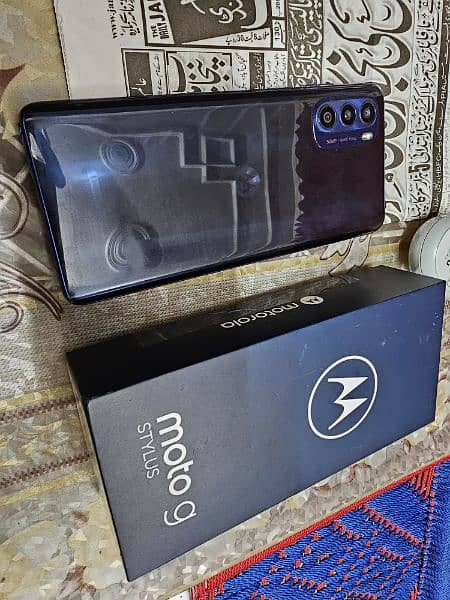 Moto g stylus 2022 with box official approved 5