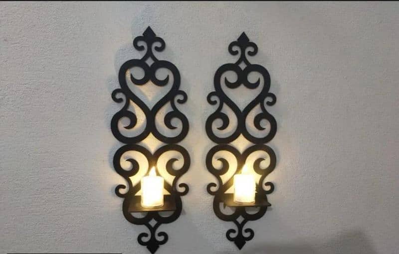 woode wall candle stand/ free delivery 1
