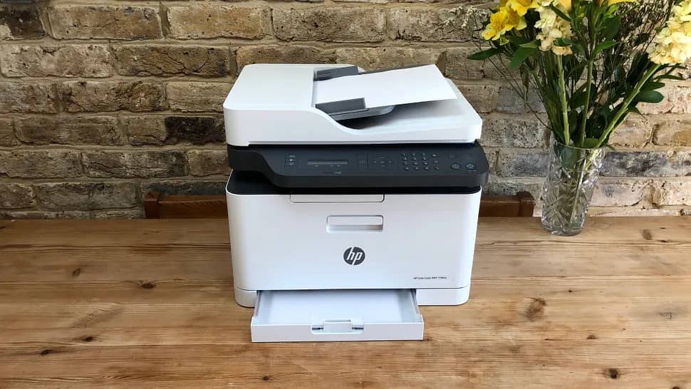 HP colour laser 179 fnw.  Imported machine  Multifunctional 5