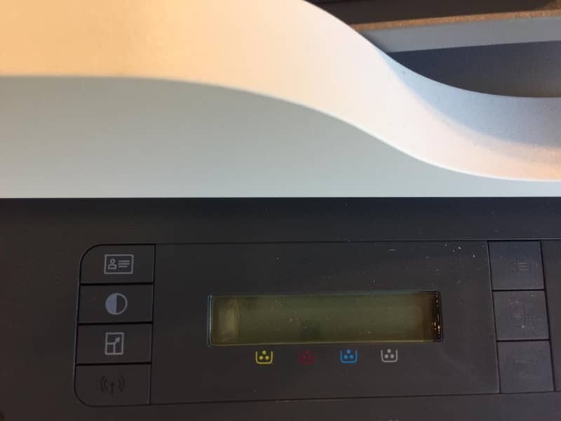HP colour laser 179 fnw.  Imported machine  Multifunctional 7