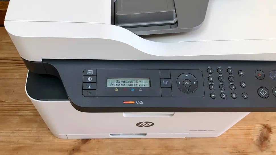 HP colour laser 179 fnw.  Imported machine  Multifunctional 11