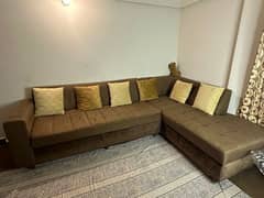 L shaped sofa set